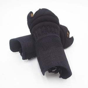 京都鉄舟 1.5分紺革 手刺防具セットの詳細画像2