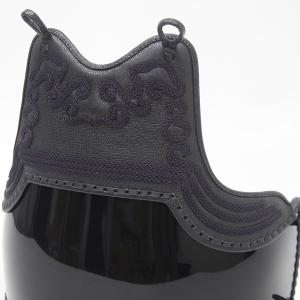 京都鉄舟 1.5分紺革 手刺防具セットの詳細画像3