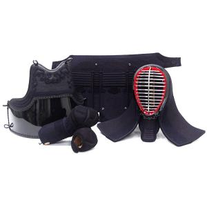 京都鉄舟 1.5分紺革 手刺防具セットの詳細画像5