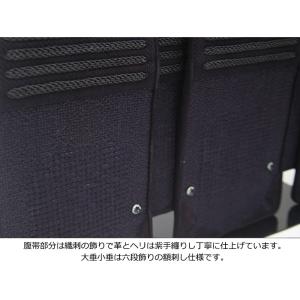 京都鉄舟 2分織 点刺 手刺防具セット(面・甲...の詳細画像3