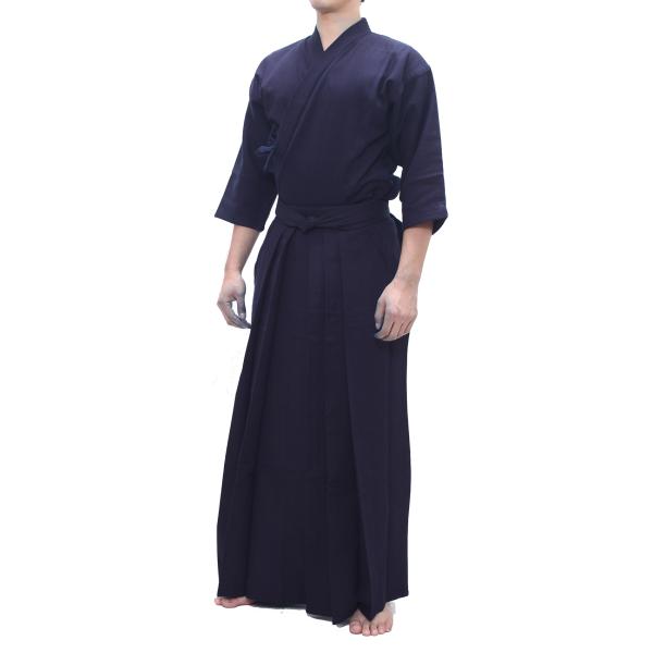 [新入生応援特価]剣道 袴 正藍染夏用綿袴 6000番 剣道 袴 A-1α 軽量 実戦型