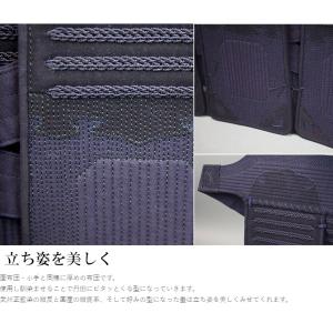 峰シリーズ 紺鹿革ピッチ刺し 旭峰(きょくほう...の詳細画像2