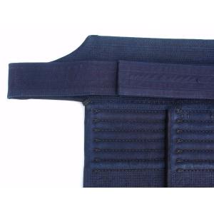 梁山(りょうざん)1,2分手刺紺鹿革防具 垂 ...の詳細画像5