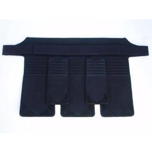 梁山(りょうざん)1,0分手刺紺鹿革防具 垂 ...の詳細画像1