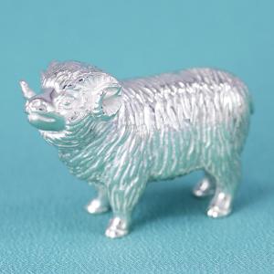 置物 干支（銀製）未・羊・ひつじ 雌 : 京都工芸舎 Yahoo!店 - 通販