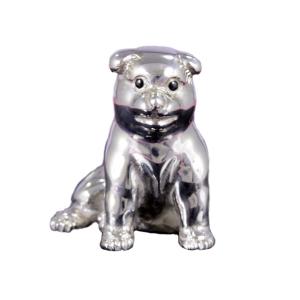 干支 置物(銀製)戌・犬・仔犬・子犬・いぬ 座 ...の商品画像