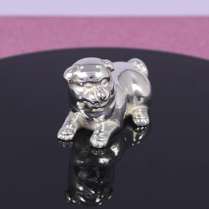 干支 置物(銀製)戌・犬・仔犬・子犬・いぬ 伏の商品画像