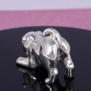 干支 置物(銀製)戌・犬・仔犬・子犬・いぬ 躍...の詳細画像4
