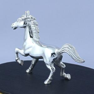 置物 干支(銀製)午・馬・うま 爽快馬の詳細画像2