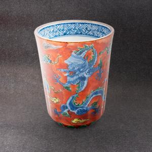 平戸祥瑞 外彫 組湯呑 三川内焼 平戸松山窯 : ぐんきんNET-SHOP - 通販