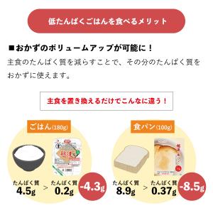 低たんぱく米 1/25越後ごはん 1パック(1...の詳細画像5