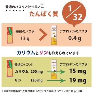 低たんぱく パスタ アプロテン スパゲッティタ...の詳細画像2