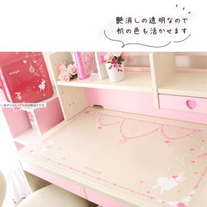 デスクマット 透明 学習机 キャラクター 女の...の詳細画像2