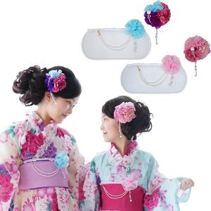 髪飾り＆帯板＆帯飾り３点セット（トロピカルフラワー） 帯飾り 浴衣 子供 こども 女の子 浴衣用 アクセサリー キラキラの飾り 夏祭り 夕涼み会 花火大会