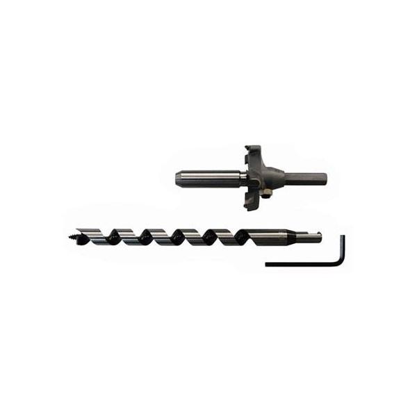 スターエム 座掘錐 No.28M 超硬座掘錐 標準径 ドリル付(ガイド×カッター＋ドリル222L) ...