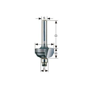 大日商 コーナービット ボーズ面 B2 トリマー用 2分（6R