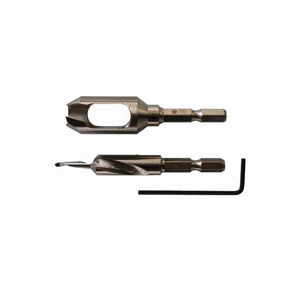 スターエム 家具・建具 No.58S 普通鋼皿取錐＆埋木錐 4×12×12mm 58S-S4120