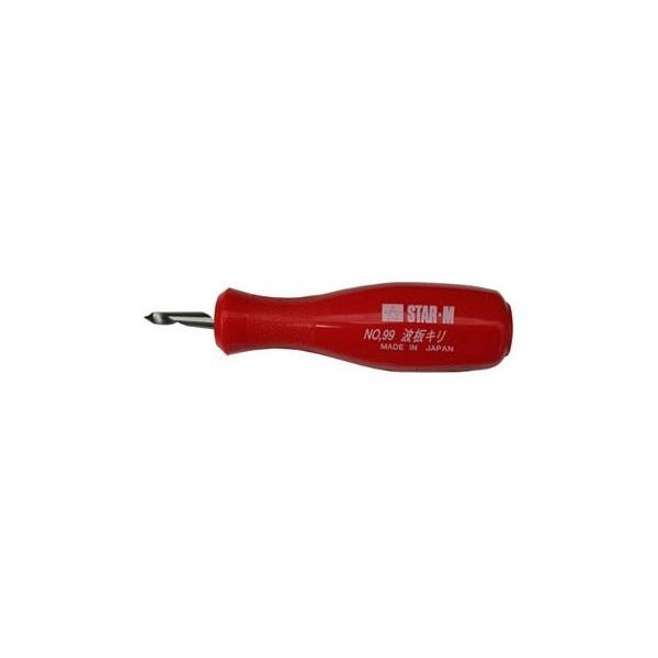 スターエム 非木材 No.99 波板キリ 手廻しタイプ 5.5mm 99-055