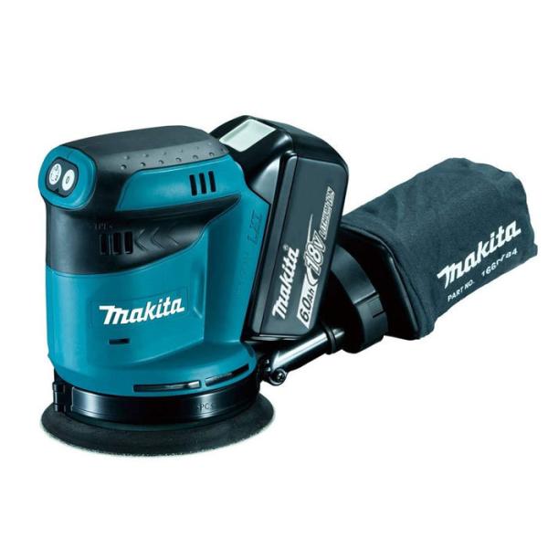マキタ 18V 充電式ランダムオービットサンダ BO180DRG 6.0Ahバッテリ・充電器付