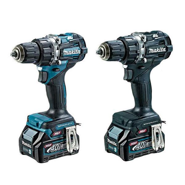 マキタ 40V 充電式ドライバドリル DF002GRDX 2.5Ahバッテリ2個・充電器・ケース付 ...