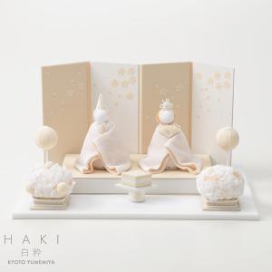 11月分 / 白粋-HAKI- 桜舞うお雛様 / 雛人形 雛飾り 初節句