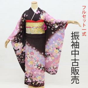 振袖　正絹　セット売り 楽天市場】【成人式 振袖 レンタル】RS1358 正絹 赤 豪華金彩