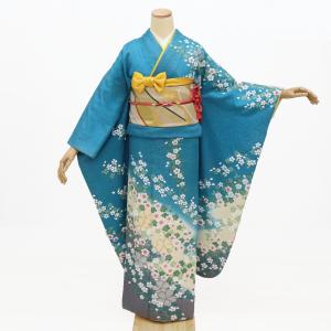 振袖⭐︎正絹★未仕立て品★中古扱い 振袖 中古 販売 フルセット 正絹 一式 成人式 晴れ着 結婚式