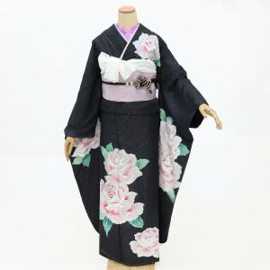 着物 小紋 反物 正絹 丹後ちりめん 仕立て付き 和装 和服 京友禅