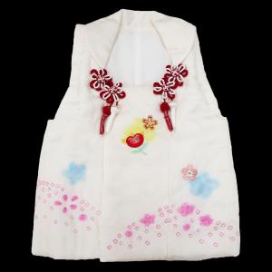 被布コート 被布 単品 女の子 七五三 着物 3歳 三歳 753 正絹 刺繍 絹