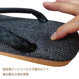 大和工房 雪駄 メンズ おしゃれ 紺 ネイビー...の詳細画像4