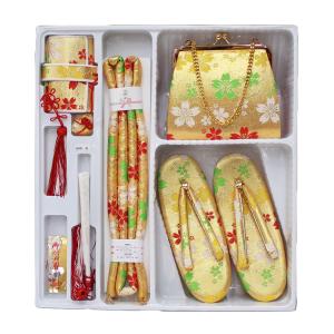 七五三 7歳用 ペアセット 結び帯 はこせこセット 筥迫 ハコセコ 小物