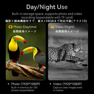 双眼鏡 ナイトビジョン 2.8inch大画面 ...の詳細画像2