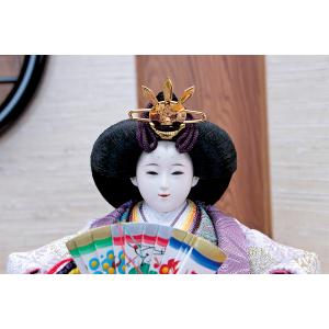 雛人形 久月 収納飾り ひな人形 親王飾り 収...の詳細画像3