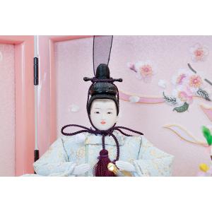 雛人形 久月 収納飾り ひな人形 親王飾り 収...の詳細画像3