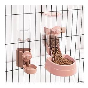 ペット自動給餌器 ケージ 固定 猫 固定 犬 自動餌やり機 ケージ 取付 食べやすい 自動 留守番 ゲージ 餌入れ 衛生的 ペット用品 エサ入れ