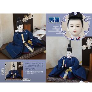 雛人形 おしゃれ ひな人形 親王飾り コンパク...の詳細画像4