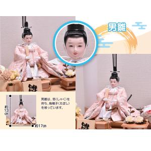 雛人形 ひな人形 コンパクト おしゃれ アクリ...の詳細画像3