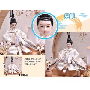 雛人形 コンパクト おしゃれ かわいい ひな人...の詳細画像4
