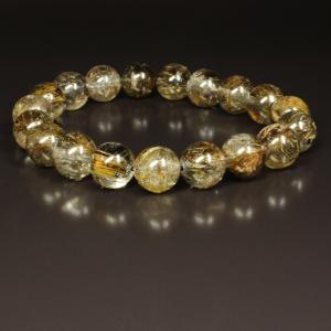 パワーストーン 天然石 最高級 高透明 グリーンルチル ルチルクォーツ