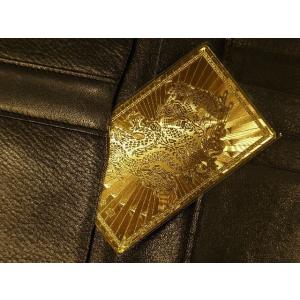 売れてます金箔護符カード 五本爪皇帝龍の御守り...の詳細画像3