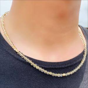 コンビネーションが最高 K18 18金 ビーズ カットオニキス ヘマタイト