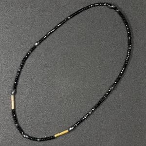 磁気アクセサリー Re'setton リセットン ブラック 50cm ヘマタイト