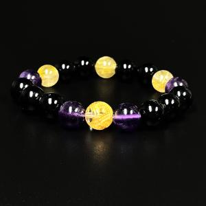 カイヤナイトシリカ ブレスレット カイヤナイト 約9.5ミリ ブラジル産