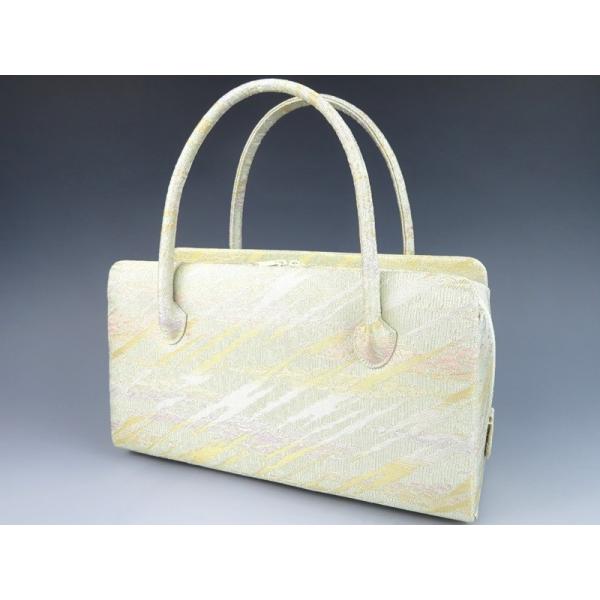 【 京都 銘織つづれ錦 】 利休バッグ　高級仕立　日本製