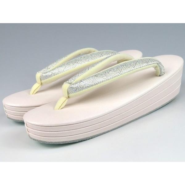 【 京都西陣 帯地 】 和帆布　３枚通し 草履　Ｍサイズ