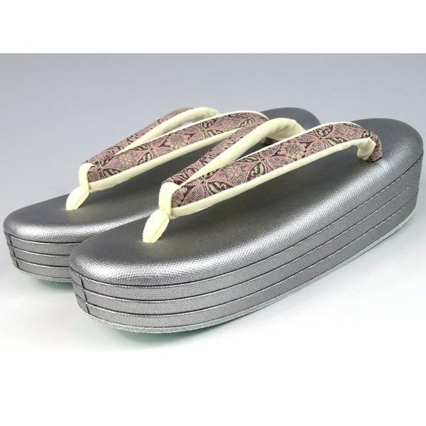 【 京都 銘織京錦 】 低反発　小判型 草履　Ｍサイズ　(訳) 新品 サンプル品