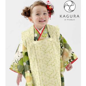 七五三 着物 3歳 女の子 ひよこ商店 kids ベレー帽つき被布フルセット