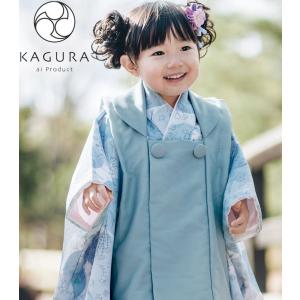 七五三 三歳 女児 正絹 被布着物セット 総絞り 赤 三才 3才 3歳 女の子