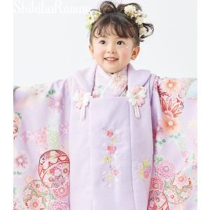 京都瑠璃雛菊 ≪七五三早割りセール≫ 七五三着物 着物ドレス「花手毬
