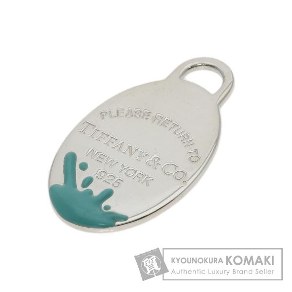 TIFFANY&amp;Co. ティファニー リターントゥ カラースプラッシュ オーバル ペンダントトップ ...
